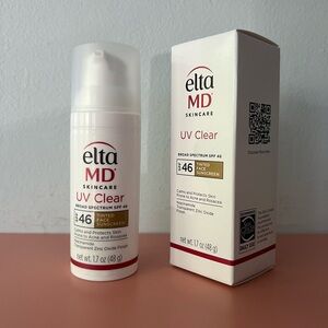 EltaMD UV Clear Broad-Spectrum SPF 46 - Tinted Sunscreen NIB full size: 1.7 oz